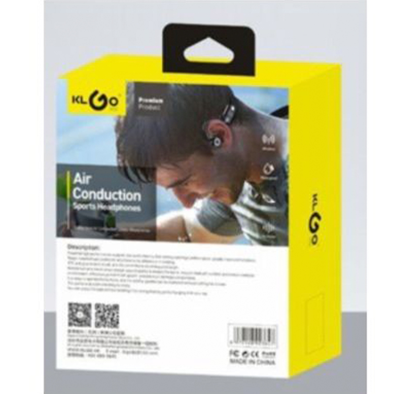 Ασύρματα Αδιάβροχα Air Conduction Ακουστικά Bluetooth V5.3 με Ακύρωση Θορύβου KLGO Ασύρματα Αδιάβροχα Air Conduction Ακουστικά Bluetooth V5.3 με Ακύρωση Θορύβου KLGO