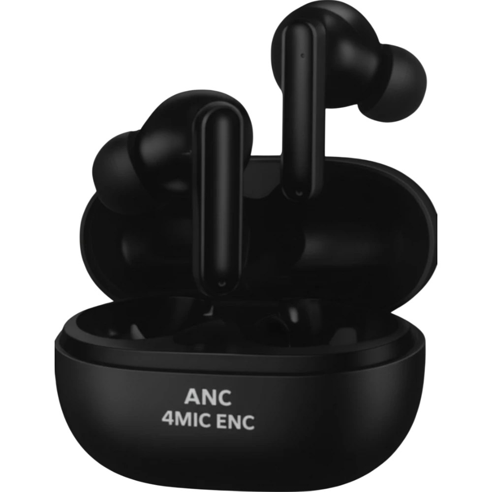 Ασύρματα Ακουστικά ANC Bluetooth 5.3 – Ενεργή Ακύρωση Θορύβου - 4-Mic ENC, Θήκη Φόρτισης USB-C, True Wireless Ασύρματα Ακουστικά ANC Bluetooth 5.3 – Ενεργή Ακύρωση Θορύβου - 4-Mic ENC, Θήκη Φόρτισης USB-C, True Wireless