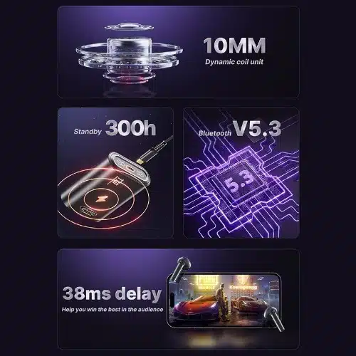 Awei T70 Ασύρματα Ακουστικά Bluetooth 5.3 με Αντοχή στον Ιδρώτα και Θήκη Φόρτισης Μαύρα Awei T70 Ασύρματα Ακουστικά Bluetooth 5.3 με Αντοχή στον Ιδρώτα και Θήκη Φόρτισης Μαύρα