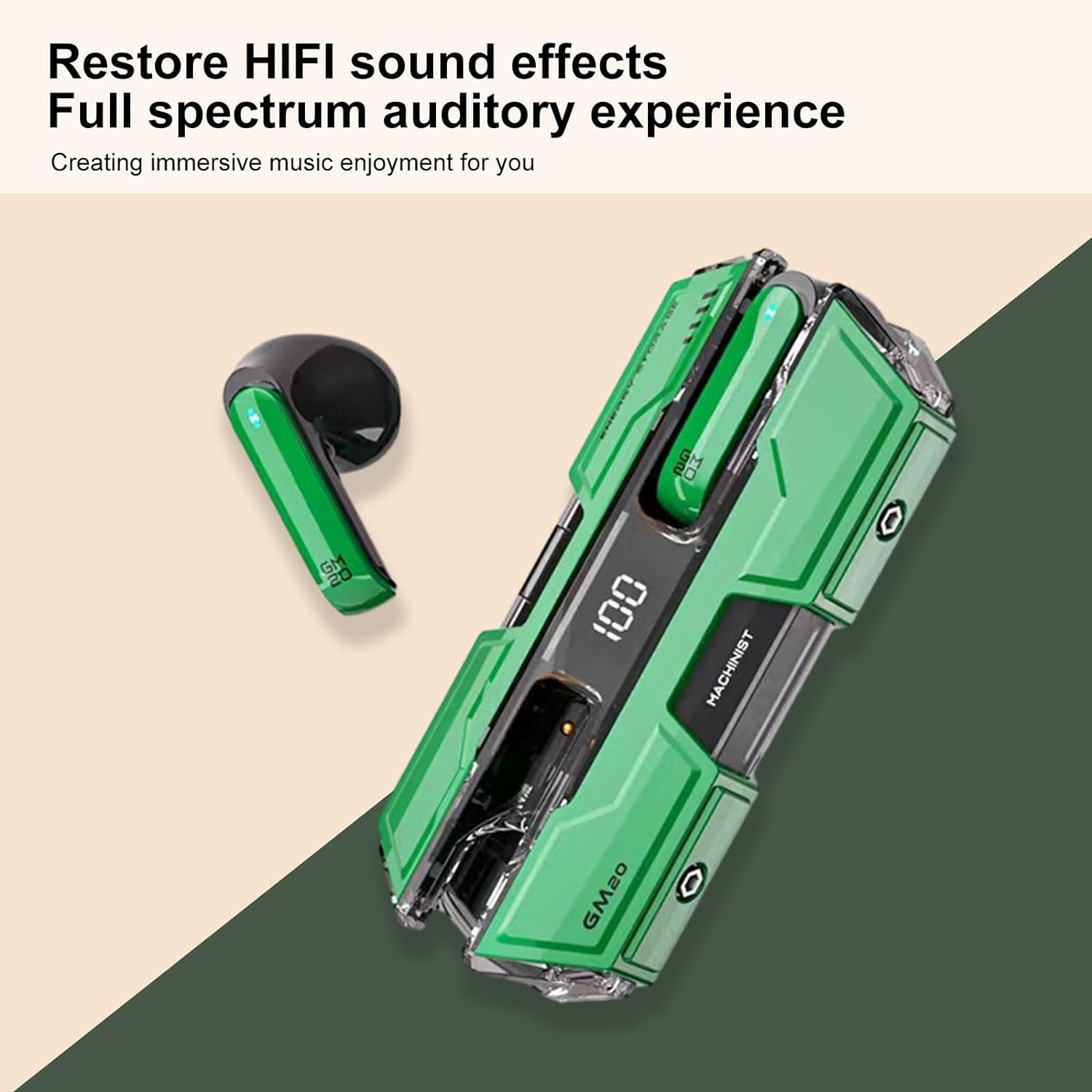 Ασύρματα Ακουστικά Bluetooth Hi-Fi με Θήκη Φόρτισης - Andowl Ασύρματα Ακουστικά Bluetooth Hi-Fi με Θήκη Φόρτισης - Andowl