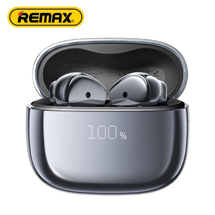 Ασύρματα Ακουστικά Bluetooth - Μεταλλικό Design & Οθόνη LED - REMAX CozyBuds Ασύρματα Ακουστικά Bluetooth - Μεταλλικό Design & Οθόνη LED - REMAX CozyBuds