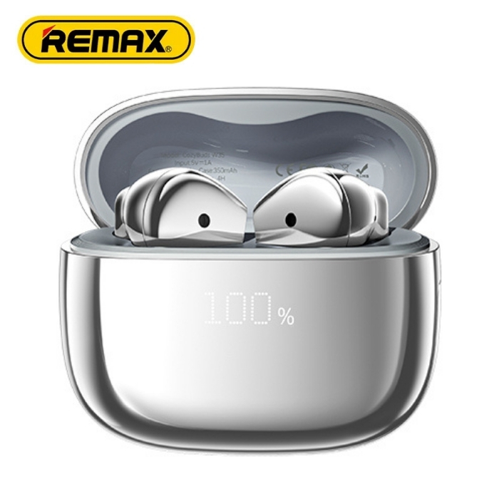 Ασύρματα Ακουστικά Bluetooth - Μεταλλικό Design & Οθόνη LED - REMAX CozyBuds Ασύρματα Ακουστικά Bluetooth - Μεταλλικό Design & Οθόνη LED - REMAX CozyBuds
