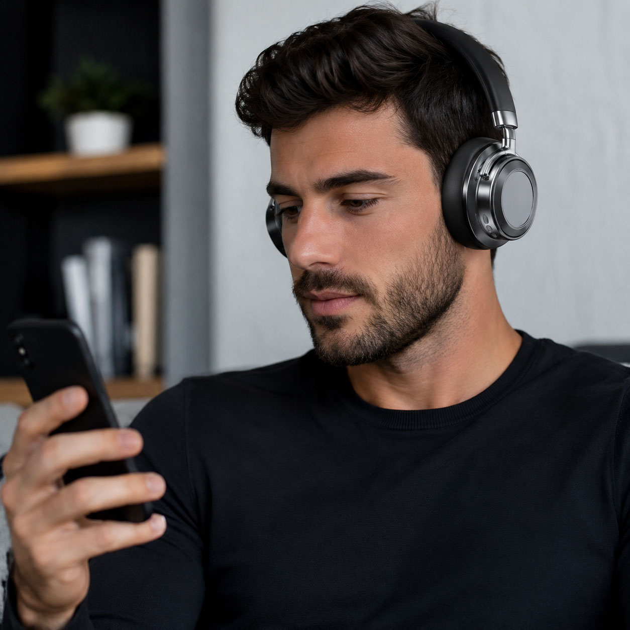 Ασύρματα Ακουστικά Bluetooth V5.4 HiFi Με ANC Ezra Ασύρματα Ακουστικά Bluetooth V5.4 HiFi Με ANC Ezra