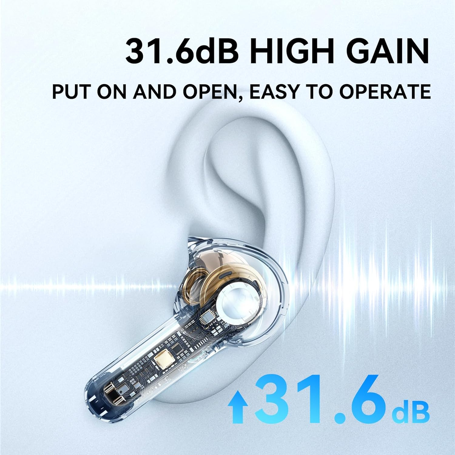 Ασύρματα Bluetooth Ακουστικά In-Ear με Active Noise Cancelation και Θήκη Φόρτισης - Diinami Ασύρματα Bluetooth Ακουστικά In-Ear με Active Noise Cancelation και Θήκη Φόρτισης - Diinami