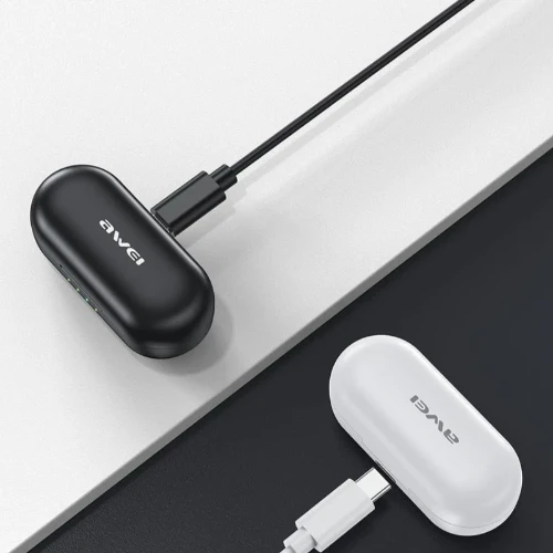 Ασύρματα Bluetooth Ακουστικά με Φορητή Θήκη Φόρτισης, Λειτουργία Αφής και Noise Cancelling Awei T13 Pro Earbuds Ασύρματα Bluetooth Ακουστικά με Φορητή Θήκη Φόρτισης, Λειτουργία Αφής και Noise Cancelling Awei T13 Pro Earbuds
