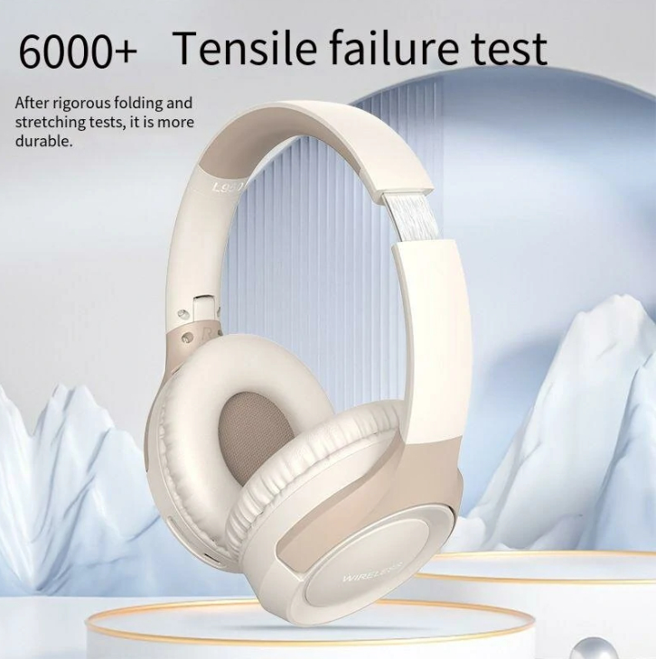 Ασύρματα Bluetooth Ακουστικά Over-Ear με Υποδοχή TF, Μικρόφωνο και Αναδιπλούμενο Σχεδιασμό Ασύρματα Bluetooth Ακουστικά Over-Ear με Υποδοχή TF, Μικρόφωνο και Αναδιπλούμενο Σχεδιασμό