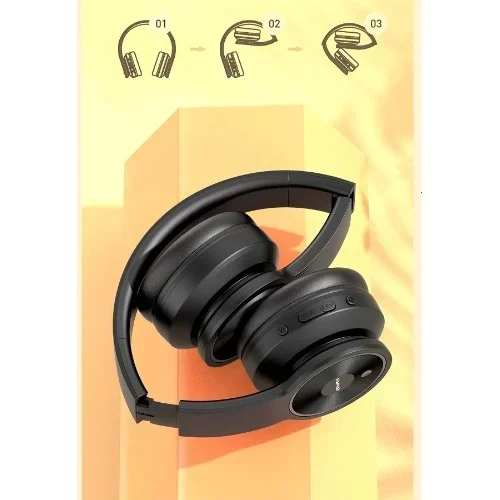 Ασύρματα - Ενσύρματα On Ear Ακουστικά με 16 ώρες Λειτουργίας Μαύρα Awei Ασύρματα - Ενσύρματα On Ear Ακουστικά με 16 ώρες Λειτουργίας Μαύρα Awei