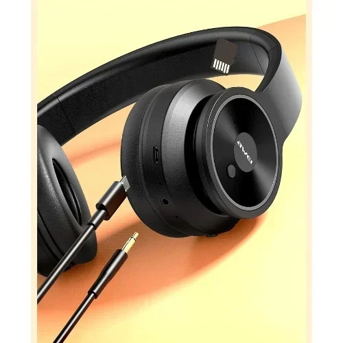 Ασύρματα - Ενσύρματα On Ear Ακουστικά με 16 ώρες Λειτουργίας Μαύρα Awei Ασύρματα - Ενσύρματα On Ear Ακουστικά με 16 ώρες Λειτουργίας Μαύρα Awei