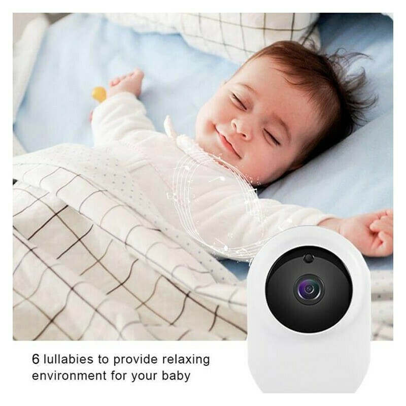 Ασύρματη Ενδοεπικοινωνία Μωρού με Κάμερα & Οθόνη 4.3