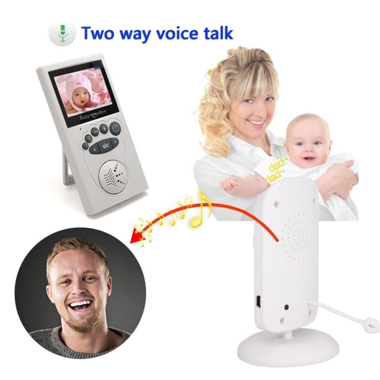 Ασύρματη Ενδοεπικοινωνία Μωρού με Οθόνη 2.4′ EU Plug WLSES Ασύρματη Ενδοεπικοινωνία Μωρού με Οθόνη 2.4′ EU Plug WLSES