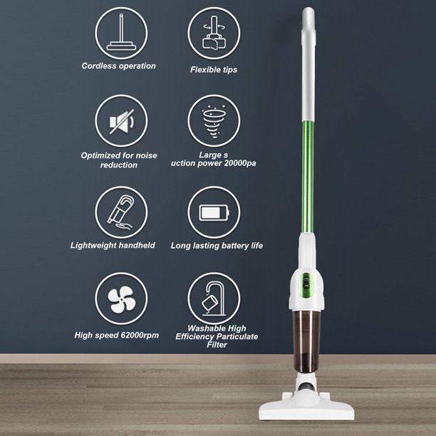 Ασύρματη Ηλεκτρική Επαναφορτιζόμενη Σκούπα 2 σε 1 Stick Και Χειρός 200W Ασύρματη Ηλεκτρική Επαναφορτιζόμενη Σκούπα 2 σε 1 Stick Και Χειρός 200W