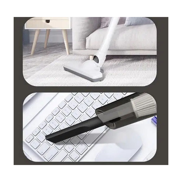 Ασύρματη Ηλεκτρική Επαναφορτιζόμενη Σκούπα Stick Και Χειρός 7.4V Λευκή Ασύρματη Ηλεκτρική Επαναφορτιζόμενη Σκούπα Stick Και Χειρός 7.4V Λευκή