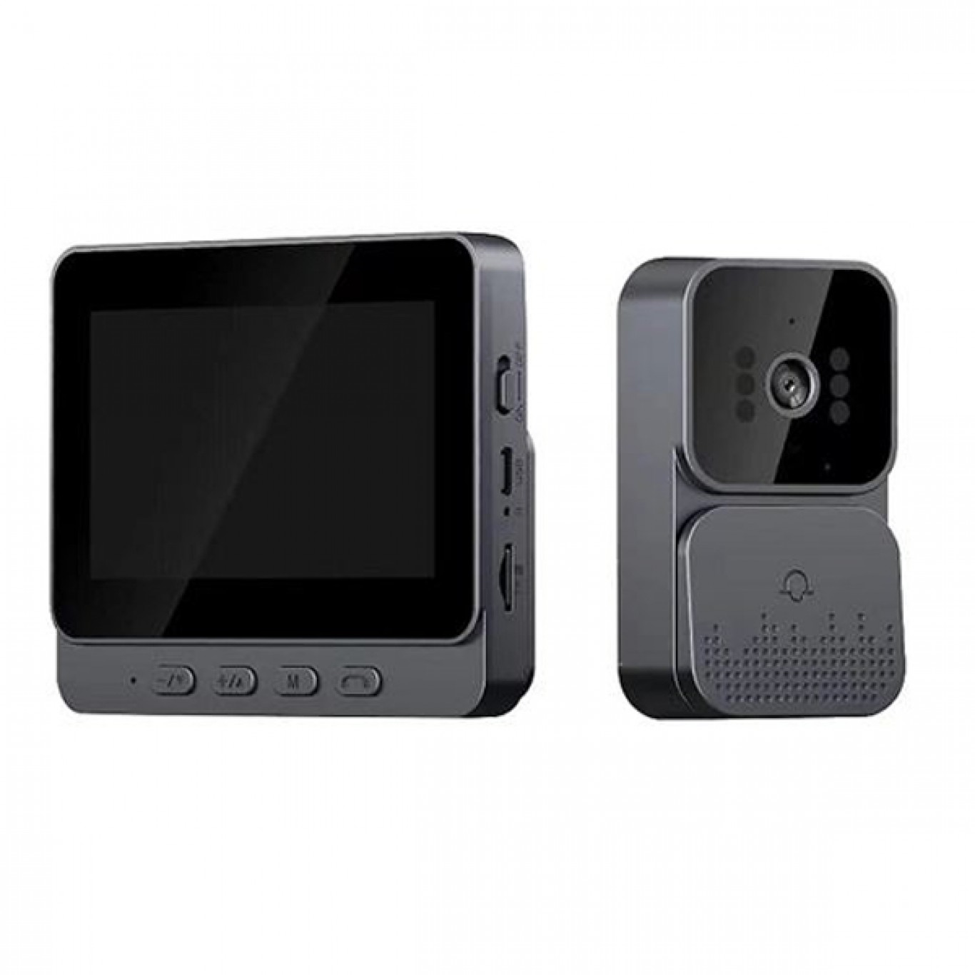 Ασύρματη Wifi Θυροτηλεόραση με Έγχρωμη Οθόνη 4.3″ και Ανάλυση 1080p σε Μαύρο Χρώμα Ασύρματη Wifi Θυροτηλεόραση με Έγχρωμη Οθόνη 4.3″ και Ανάλυση 1080p σε Μαύρο Χρώμα