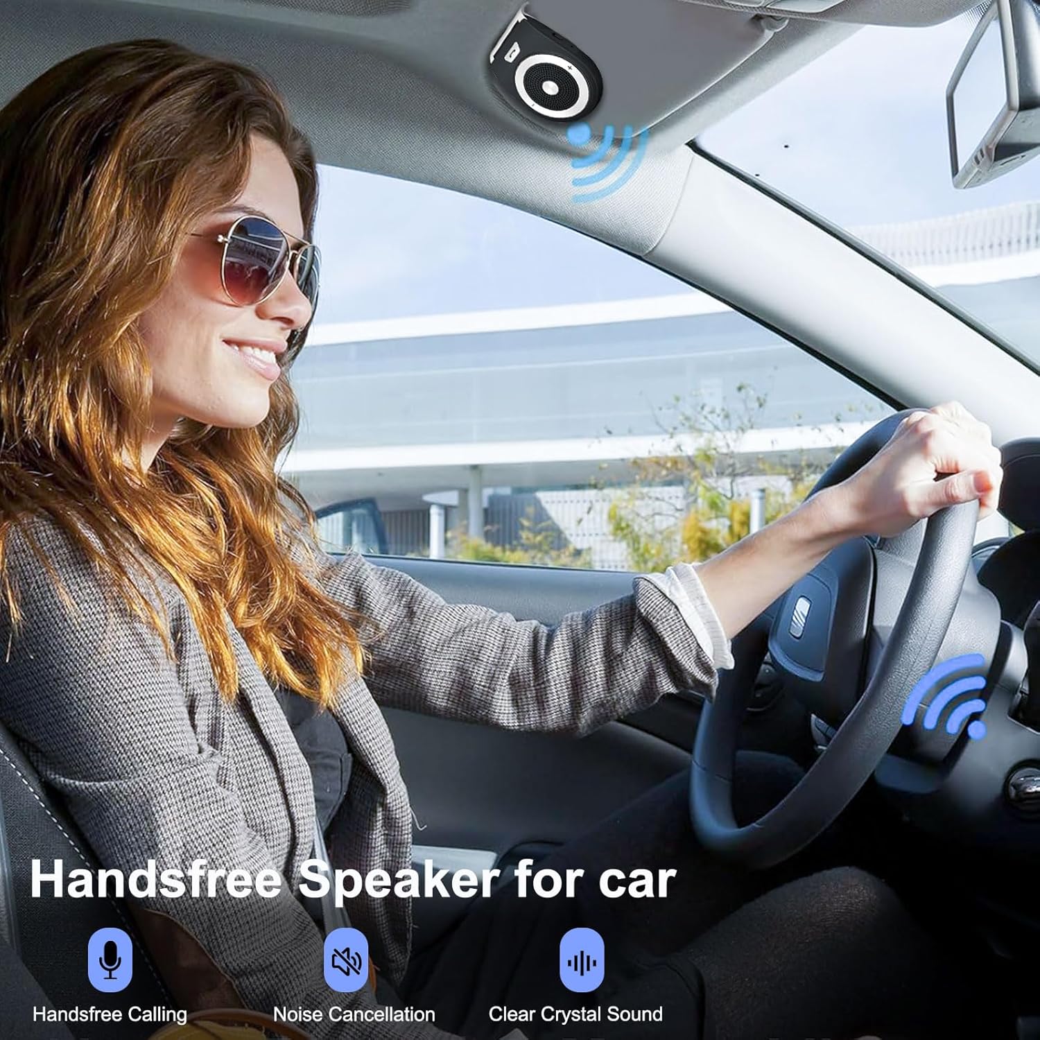 Ασύρματο Bluetooth Car Kit Ανοιχτής Ακρόασης - Handsfree Speaker Ασύρματο Bluetooth Car Kit Ανοιχτής Ακρόασης - Handsfree Speaker