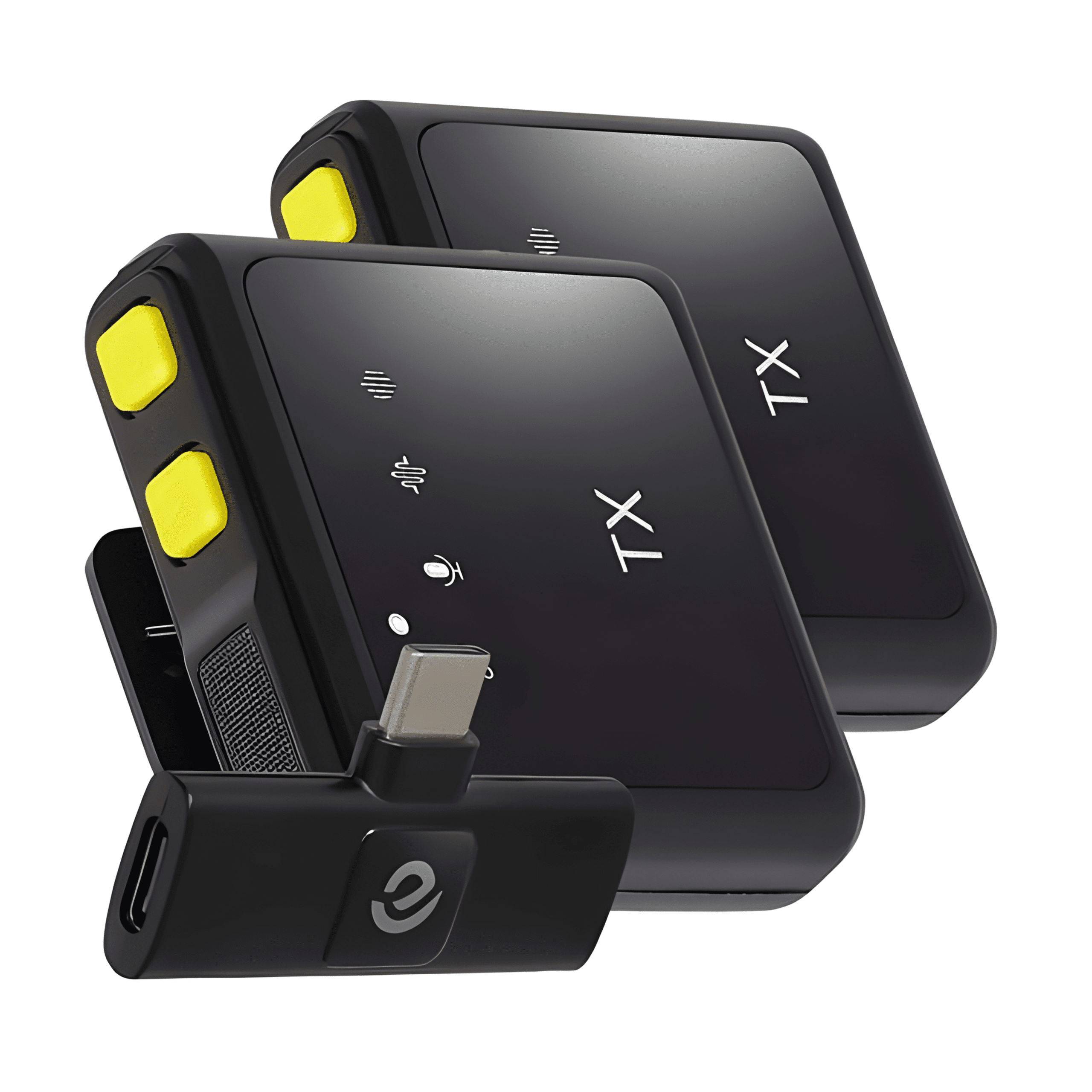 Ασύρματο Διπλό Μικρόφωνο Πέτου Type-C Bluetooth – Plug & Play, Επαναφορτιζόμενο Ασύρματο Διπλό Μικρόφωνο Πέτου Type-C Bluetooth – Plug & Play, Επαναφορτιζόμενο