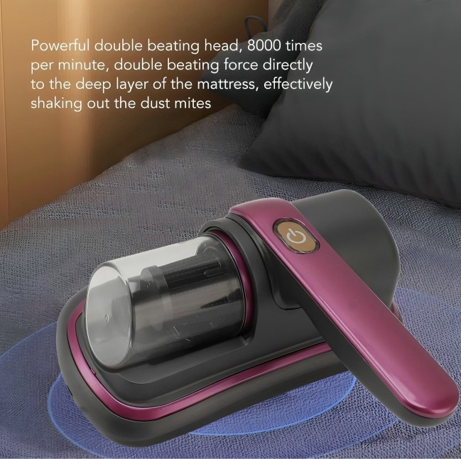 Ασύρματο Επαναφορτιζόμενο Σκουπάκι Χειρός για Ακάρεα & Απολύμανση Στρώματος με UV - 5V 1200mAh Ασύρματο Επαναφορτιζόμενο Σκουπάκι Χειρός για Ακάρεα & Απολύμανση Στρώματος με UV - 5V 1200mAh