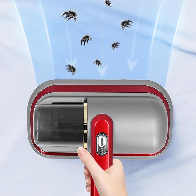 Ασύρματο Επαναφορτιζόμενο Σκουπάκι Χειρός για Ακάρεα & Σκόνη - Απολύμανση Χώρου με UV - 50W Ασύρματο Επαναφορτιζόμενο Σκουπάκι Χειρός για Ακάρεα & Σκόνη - Απολύμανση Χώρου με UV - 50W