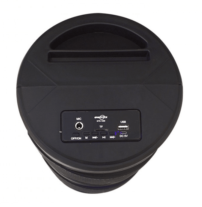 Ασύρματο Φορητό Bluetooth Ηχείο με Ενσύρματο Μικρόφωνο USB/SD/AUX και Μπαταρία 1200mAh Ασύρματο Φορητό Bluetooth Ηχείο με Ενσύρματο Μικρόφωνο USB/SD/AUX και Μπαταρία 1200mAh