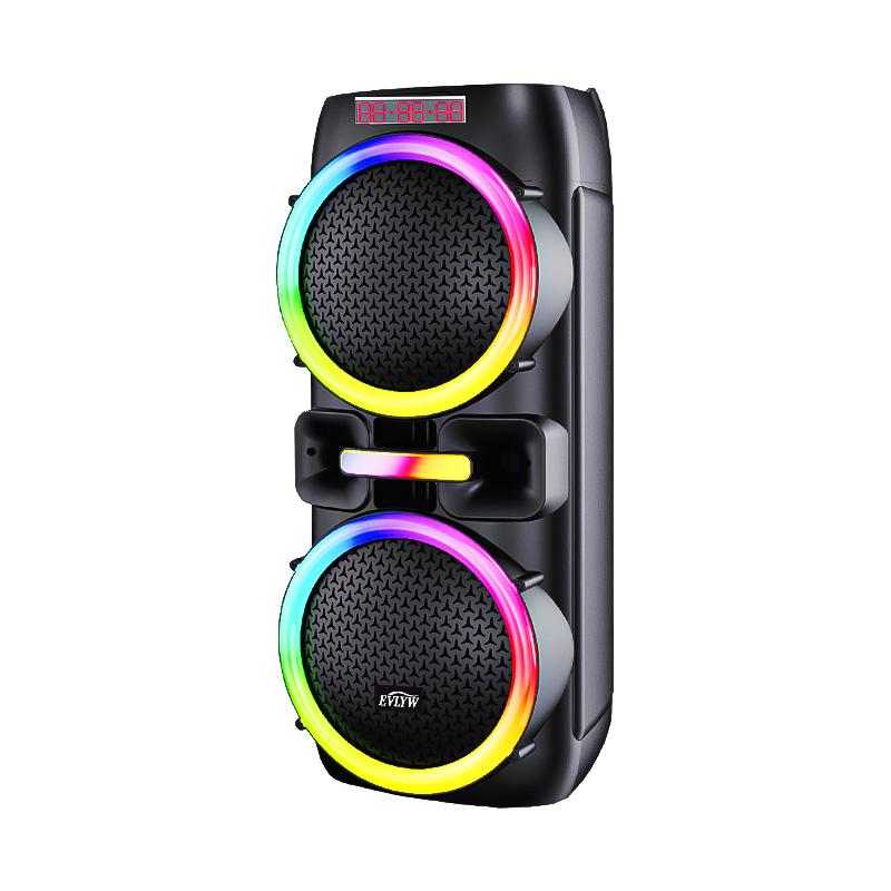 Ασύρματο Φορητό Ηχείο Bluetooth με LED RGB Φωτισμό, Τηλεχειριστήριο & Μικρόφωνο Ασύρματο Φορητό Ηχείο Bluetooth με LED RGB Φωτισμό, Τηλεχειριστήριο & Μικρόφωνο