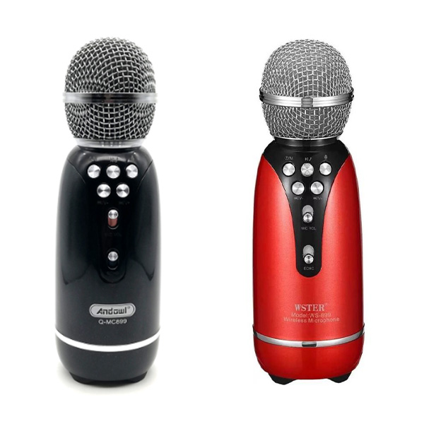 Μικρόφωνο Karaoke Ασύρματο Andowl Q-MC899 Κόκκινο Μικρόφωνο Karaoke Ασύρματο Andowl Q-MC899 Κόκκινο