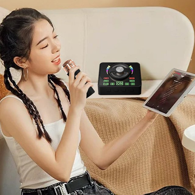 Ασύρματο Ηχείο Bluetooth Karaoke με 2 Μικρόφωνα, USB & TF Card Ασύρματο Ηχείο Bluetooth Karaoke με 2 Μικρόφωνα, USB & TF Card