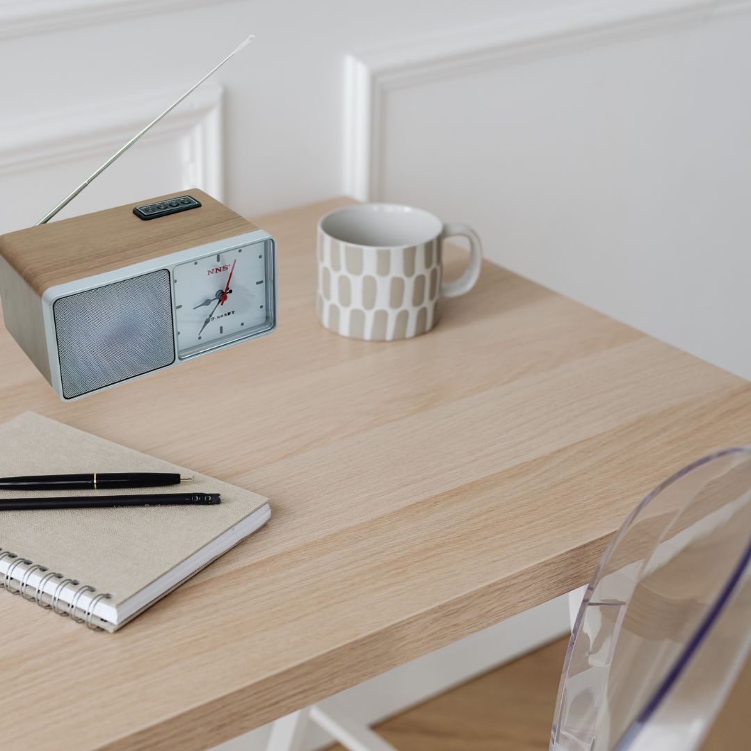 Ασύρματο Ηχείο Bluetooth με FM Ραδιόφωνο & Ρολόι – USB,TF - Retro Ξύλινος Σχεδιασμός Ασύρματο Ηχείο Bluetooth με FM Ραδιόφωνο & Ρολόι – USB,TF - Retro Ξύλινος Σχεδιασμός