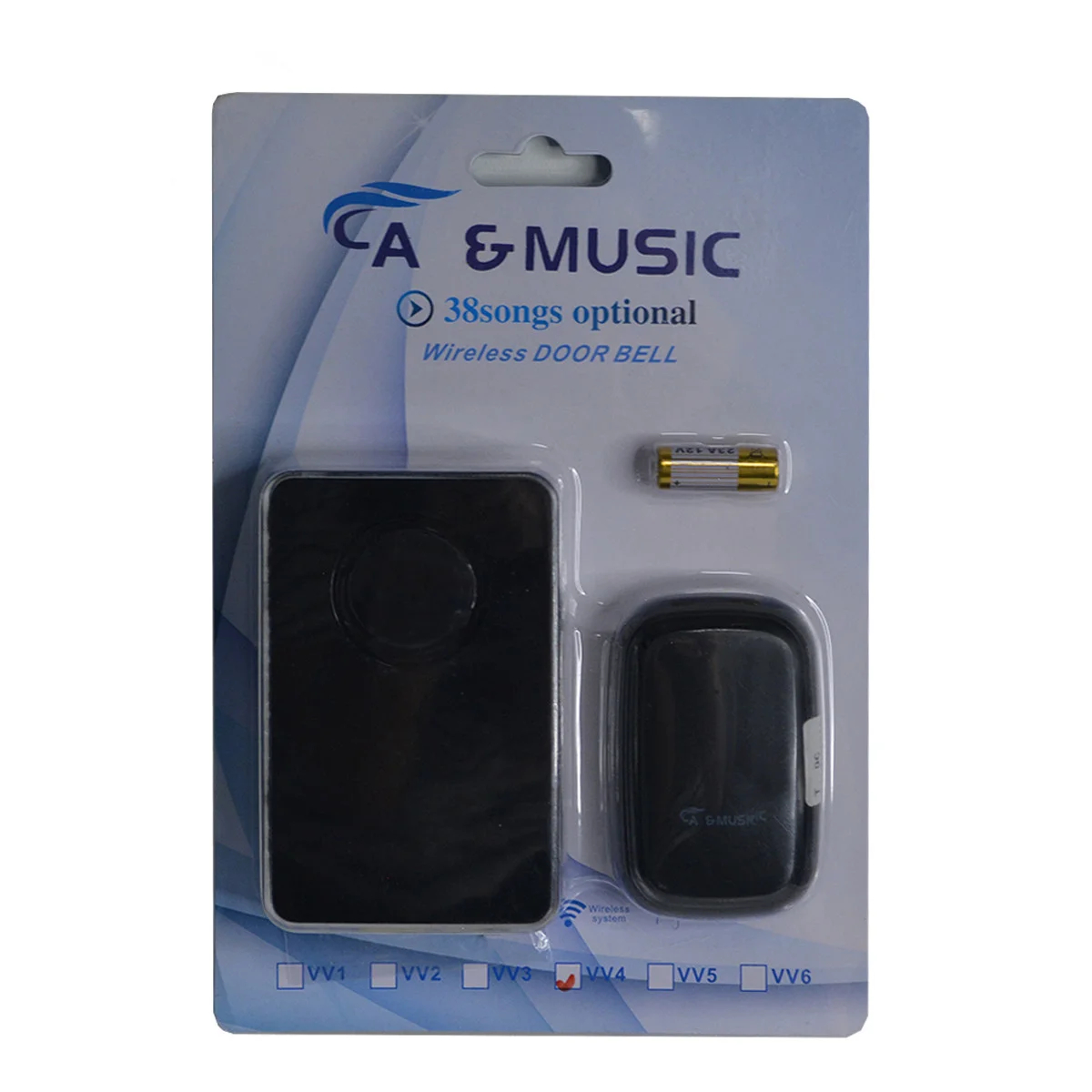 Ασύρματο Κουδούνι Πόρτας με 38 Μελωδίες Ασύρματο Κουδούνι Πόρτας με 38 Μελωδίες