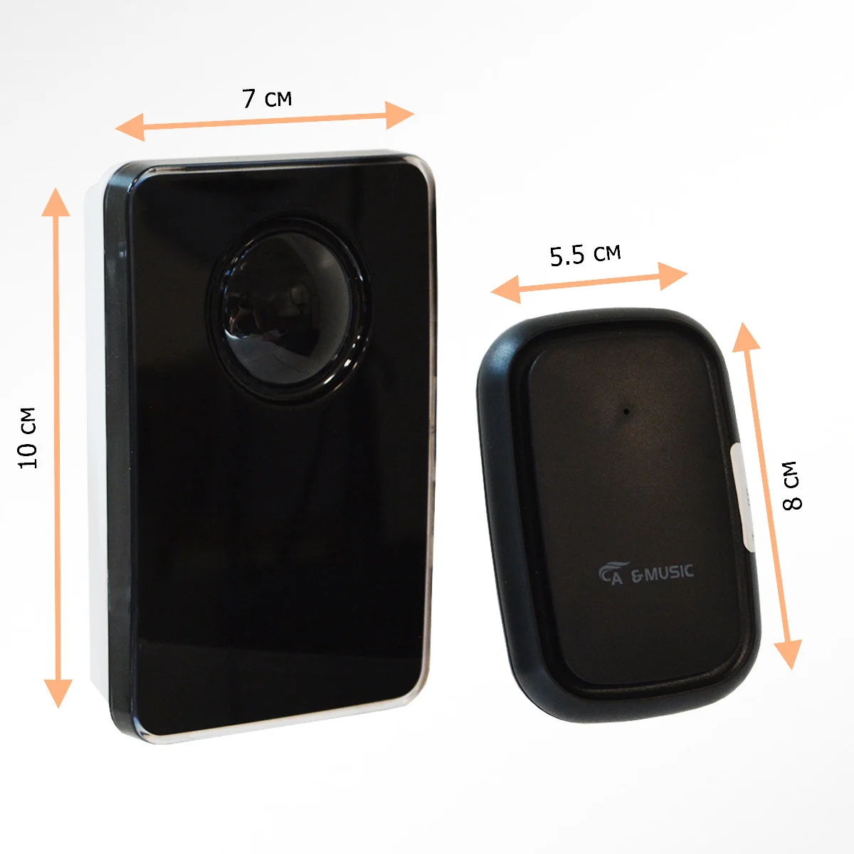 Ασύρματο Κουδούνι Πόρτας με 38 Μελωδίες Ασύρματο Κουδούνι Πόρτας με 38 Μελωδίες