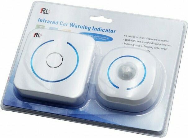 Ασύρματο Κουδούνι Πόρτας με Αισθητήρα Κίνησης - Λευκό Ασύρματο Κουδούνι Πόρτας με Αισθητήρα Κίνησης - Λευκό