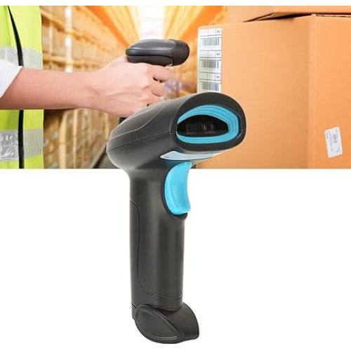 Ασύρματο Laser Barcode Scanner με USB - Bluetooth Χειρός Andowl Επαναφορτιζόμενομε Δυνατότητα Ανάγνωσης 1D 2D και QR Barcodes Μαύρο-Μπλε Ασύρματο Laser Barcode Scanner με USB - Bluetooth Χειρός Andowl Επαναφορτιζόμενομε Δυνατότητα Ανάγνωσης 1D 2D και QR Barcodes Μαύρο-Μπλε