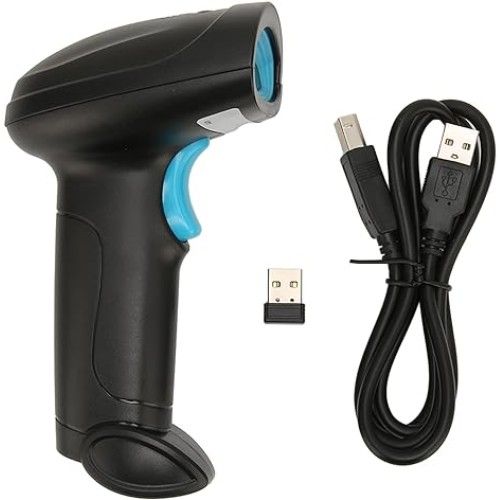Ασύρματο Laser Barcode Scanner με USB - Bluetooth Χειρός Andowl Επαναφορτιζόμενομε Δυνατότητα Ανάγνωσης 1D 2D και QR Barcodes Μαύρο-Μπλε Ασύρματο Laser Barcode Scanner με USB - Bluetooth Χειρός Andowl Επαναφορτιζόμενομε Δυνατότητα Ανάγνωσης 1D 2D και QR Barcodes Μαύρο-Μπλε