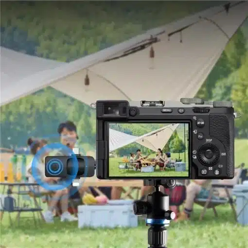 Ασύρματο Μικρόφωνο Κεφαλής με Δέκτη TypeC, AUX & Lightning - Andowl Ασύρματο Μικρόφωνο Κεφαλής με Δέκτη TypeC, AUX & Lightning - Andowl