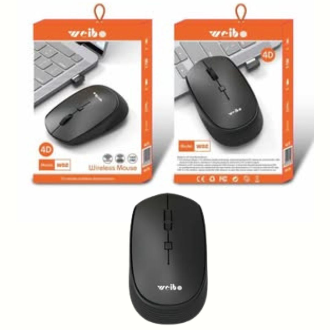 Ασύρμαρτο Ποντίκι για Υπολογιστή με USB - Μαύρο Ασύρμαρτο Ποντίκι για Υπολογιστή με USB - Μαύρο