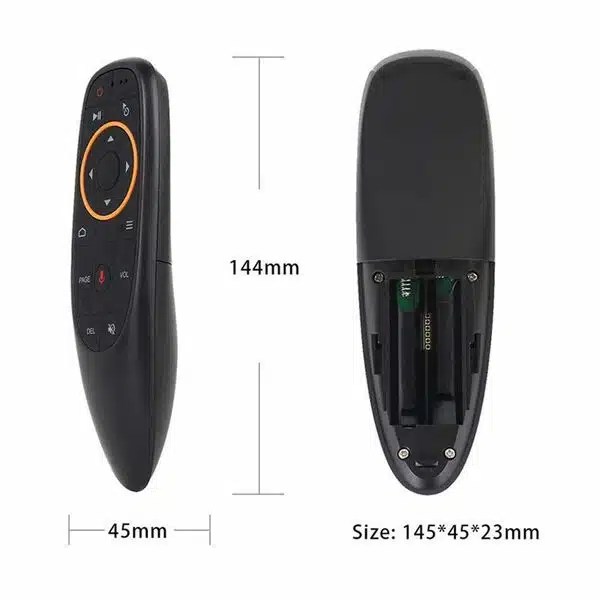 Ασύρματο Ποντίκι - Τηλεχειριστήριο με Φωνητική Λειτουργία για Ηλεκτρονικό Υπολογιστή, Android και Smart TV 2.4GHz Μαύρο Ασύρματο Ποντίκι - Τηλεχειριστήριο με Φωνητική Λειτουργία για Ηλεκτρονικό Υπολογιστή, Android και Smart TV 2.4GHz Μαύρο