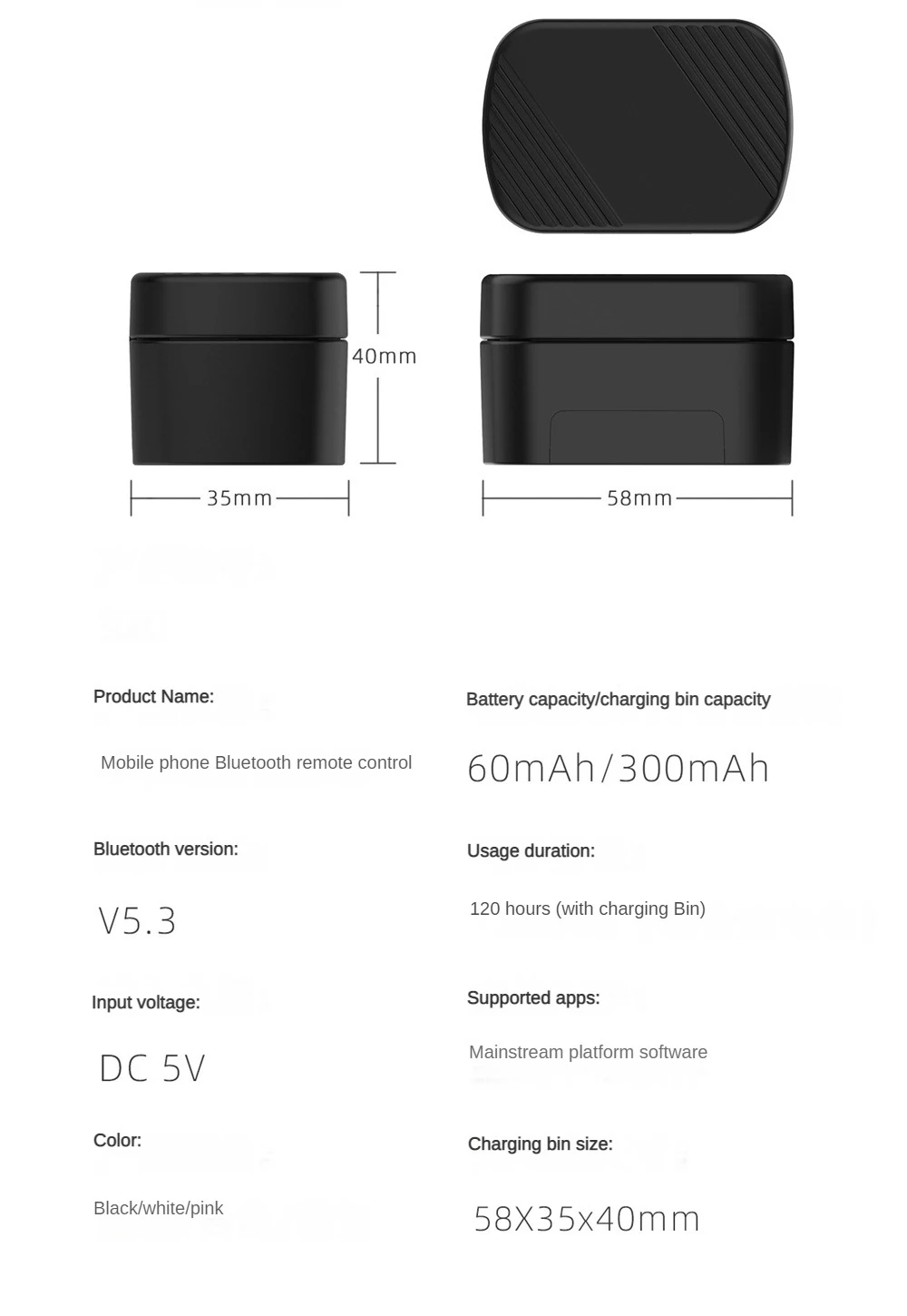 Ασύρματο Χειριστήριο-Δαχτυλίδι Bluetooth Κινητού για Απομακρυσμένη Διαχείριση Εφαρμογών, Selfie και Βίντεο Ασύρματο Χειριστήριο-Δαχτυλίδι Bluetooth Κινητού για Απομακρυσμένη Διαχείριση Εφαρμογών, Selfie και Βίντεο