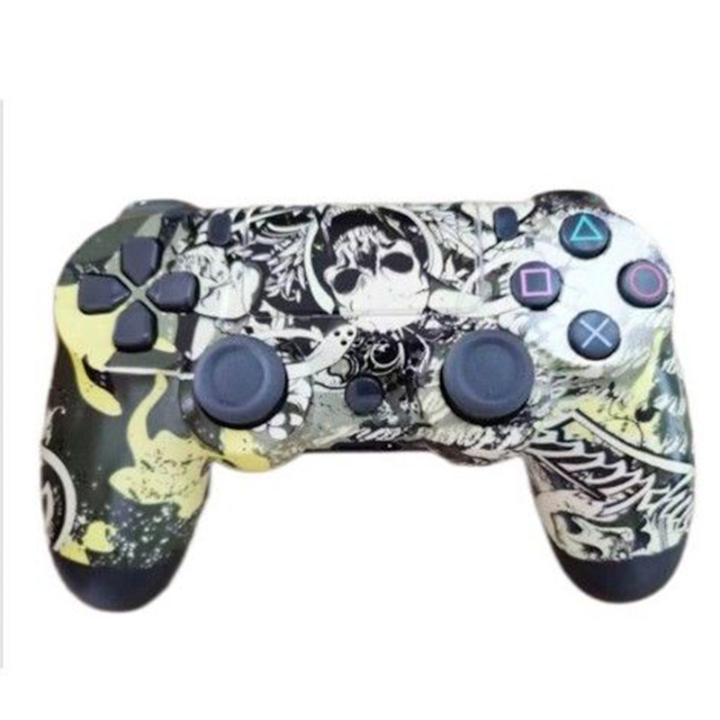 Ασύρματο Χειριστήριο Gamepad PS4 Doubleshock - Συμβατό με PS TV PS Now Wireless Controller Μαύρο με Νεκροκεφαλή Ασύρματο Χειριστήριο Gamepad PS4 Doubleshock - Συμβατό με PS TV PS Now Wireless Controller Μαύρο με Νεκροκεφαλή