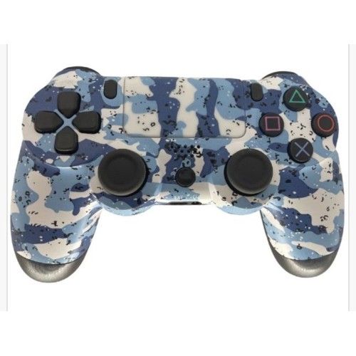 Ασύρματο Χειριστήριο Gamepad PS4 Doubleshock - Συμβατό με PS TV PS Now Wireless Controller Μπλε Λευκό Παραλλαγή Ασύρματο Χειριστήριο Gamepad PS4 Doubleshock - Συμβατό με PS TV PS Now Wireless Controller Μπλε Λευκό Παραλλαγή