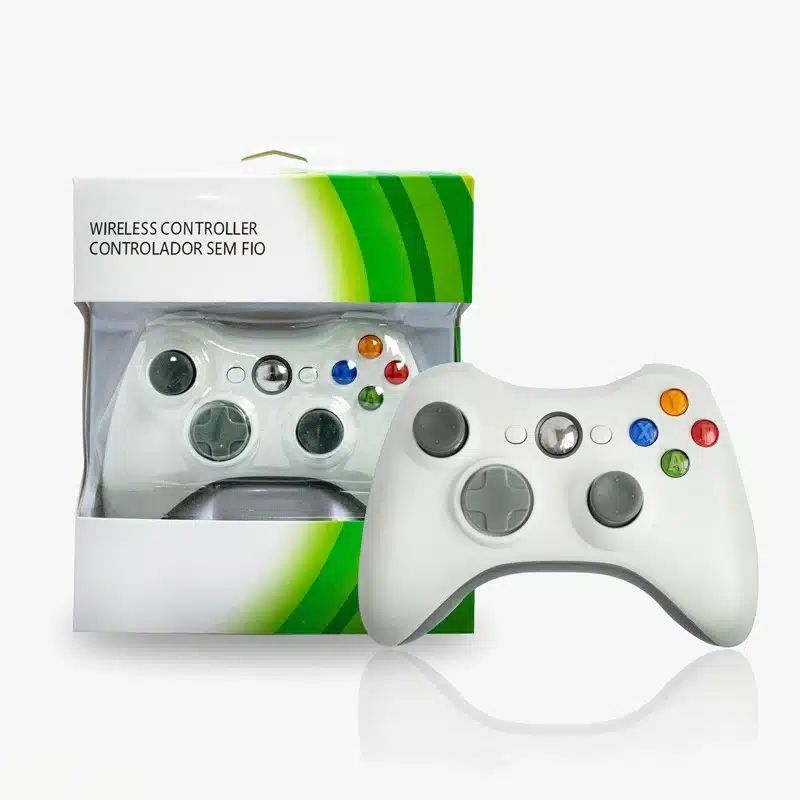 Ασύρματο Χειριστήριο Gamepad Xbox 360 – Λευκό Ασύρματο Χειριστήριο Gamepad Xbox 360 – Λευκό