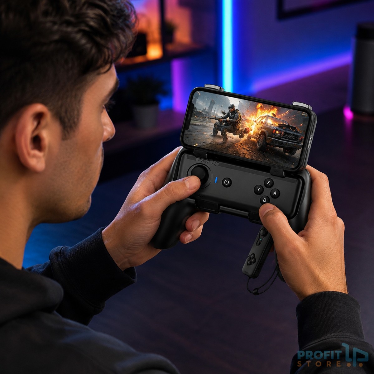 Ασύρματο Χειριστήριο Παιχνιδιών – 3D Wireless Controller με Βάση Κινητού Ασύρματο Χειριστήριο Παιχνιδιών – 3D Wireless Controller με Βάση Κινητού