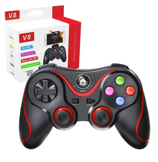 Ασύρματο Gamepad V8 Bluetooth για Android, iOS, PC και PS3 Ασύρματο Gamepad V8 Bluetooth για Android, iOS, PC και PS3