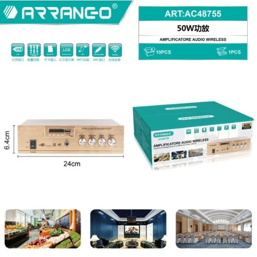 Ασύρματος Ενισχυτής Ήχου - Arrango Ασύρματος Ενισχυτής Ήχου - Arrango