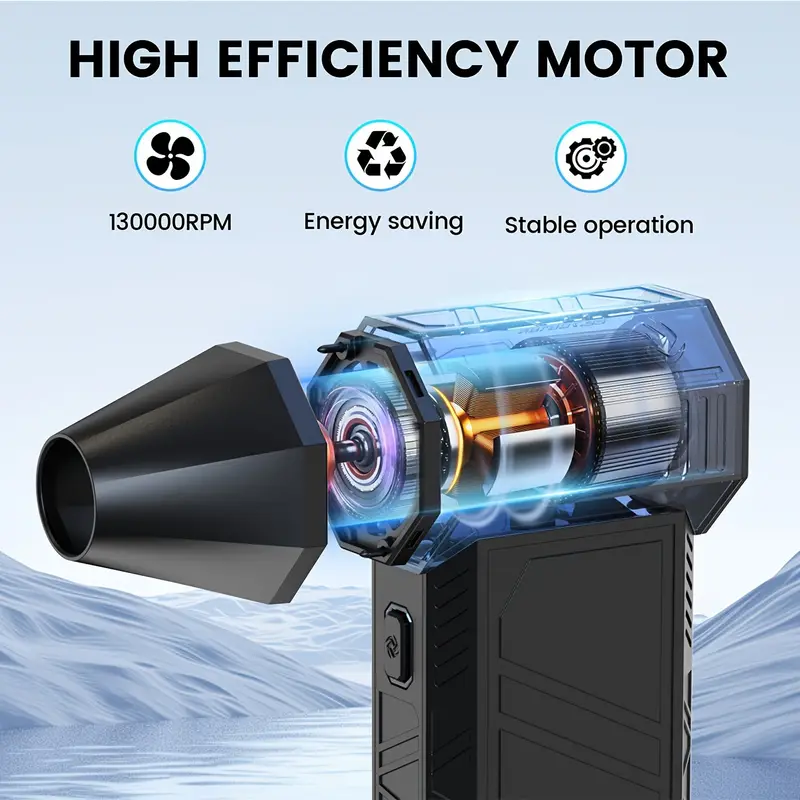 Ασύρματος Φορητός Φυσητήρας-Ανεμιστηράκι Χειρός με 3 Ταχύτητες και Φακό 130000 RPM- Super Power Turbo Fan X3 Ασύρματος Φορητός Φυσητήρας-Ανεμιστηράκι Χειρός με 3 Ταχύτητες και Φακό 130000 RPM- Super Power Turbo Fan X3
