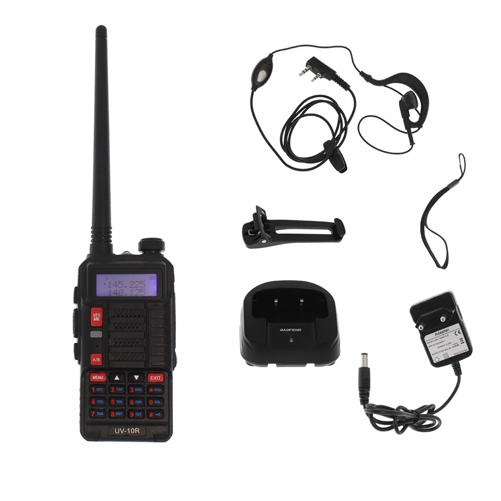 Aσύρματο Φορητό Dual Band Walkie Talkie VHF/UHF 10W Baofeng UV-10R με Μονόχρωμη Οθόνη Aσύρματο Φορητό Dual Band Walkie Talkie VHF/UHF 10W Baofeng UV-10R με Μονόχρωμη Οθόνη