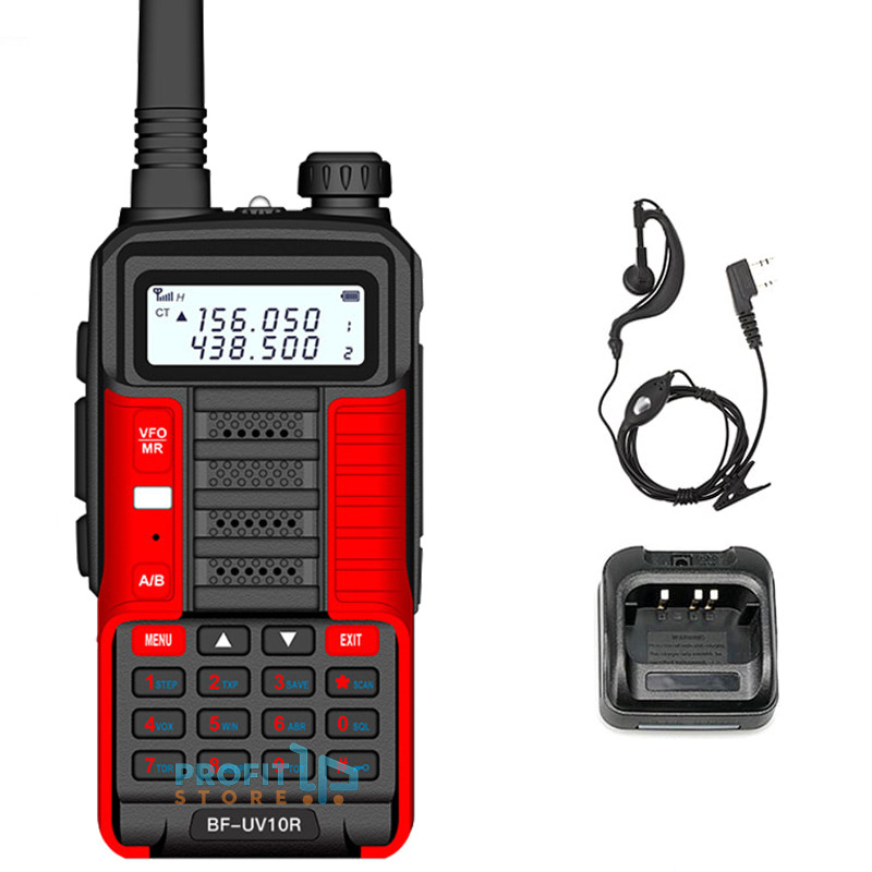 Aσύρματο Φορητός Πομποδέκτης Dual Band Walkie Talkie VHF/UHF 10W Baofeng με Μονόχρωμη Οθόνη Aσύρματο Φορητός Πομποδέκτης Dual Band Walkie Talkie VHF/UHF 10W Baofeng με Μονόχρωμη Οθόνη