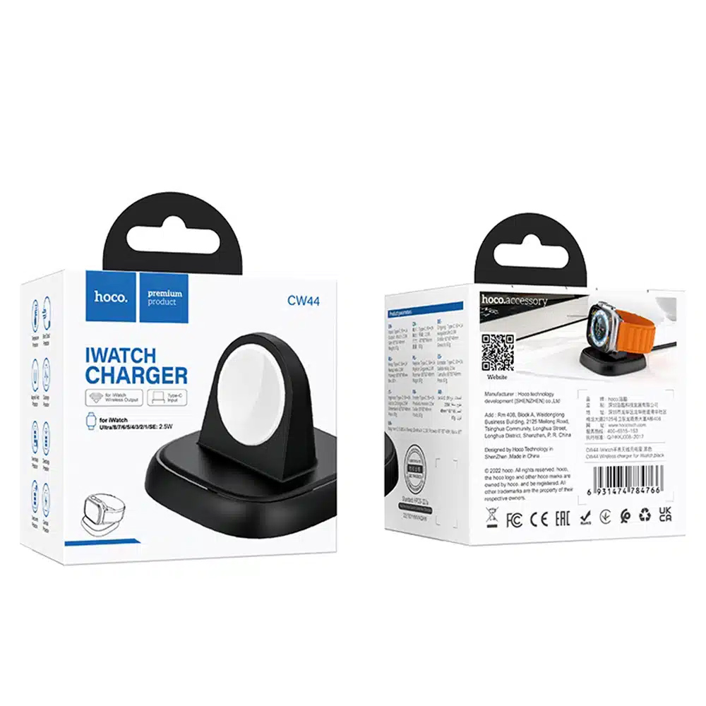 Ασύρματος Φορτιστής για Apple Watch Hoco Ασύρματος Φορτιστής για Apple Watch Hoco