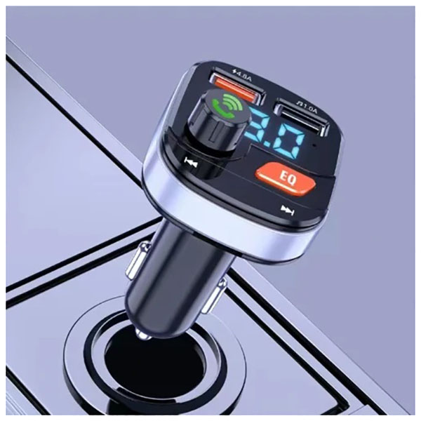 Ασύρματος Πομπός FM με 2 USB και Υποδοχή Κάρτας Μνήμης Andowl μαύρο Ασύρματος Πομπός FM με 2 USB και Υποδοχή Κάρτας Μνήμης Andowl μαύρο