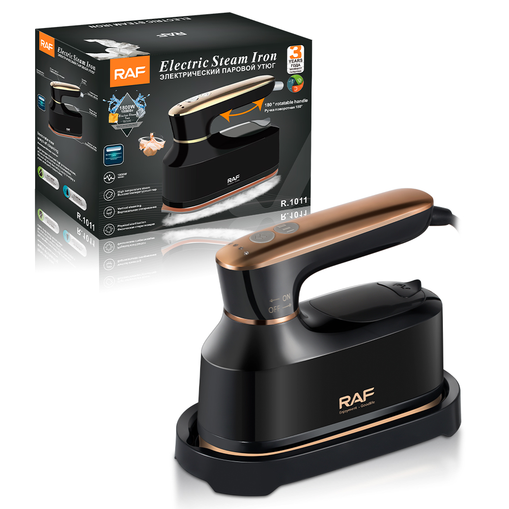 Ατμοσίδερο Υψηλής Απόδοσης 1800W με Λειτουργία Anti-dreep και Αντικολλητική Πλάκα -Electric Steam Iron RAF.R1011 Ατμοσίδερο Υψηλής Απόδοσης 1800W με Λειτουργία Anti-dreep και Αντικολλητική Πλάκα -Electric Steam Iron RAF.R1011