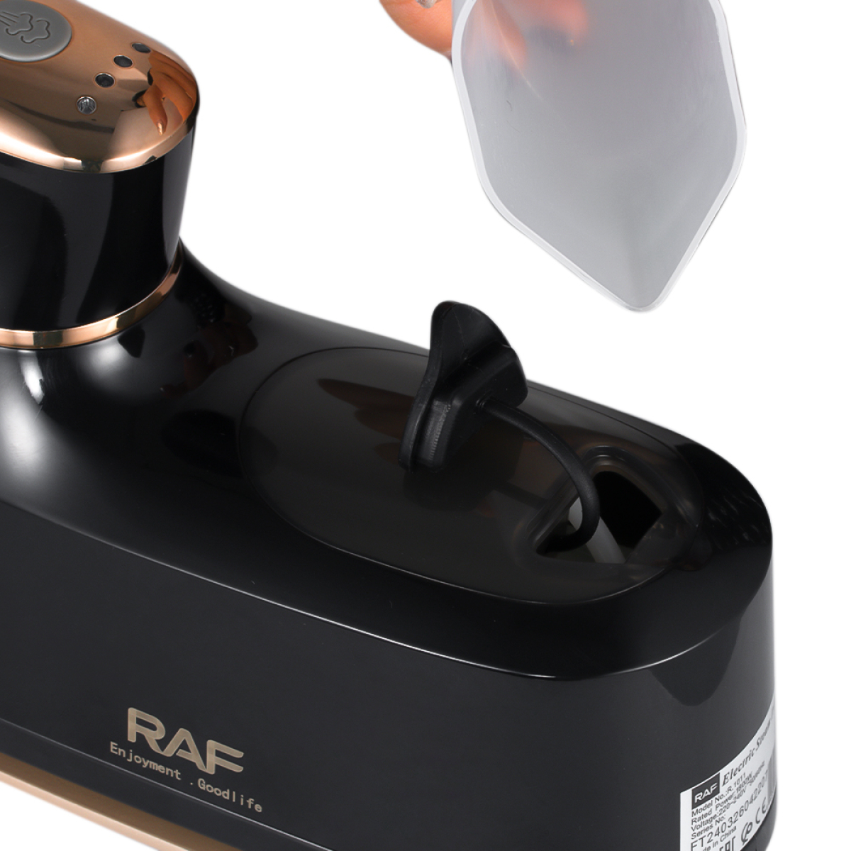 Ατμοσίδερο Υψηλής Απόδοσης 1800W με Λειτουργία Anti-dreep και Αντικολλητική Πλάκα - Electric Steam Iron RAF.R1011 Ατμοσίδερο Υψηλής Απόδοσης 1800W με Λειτουργία Anti-dreep και Αντικολλητική Πλάκα - Electric Steam Iron RAF.R1011