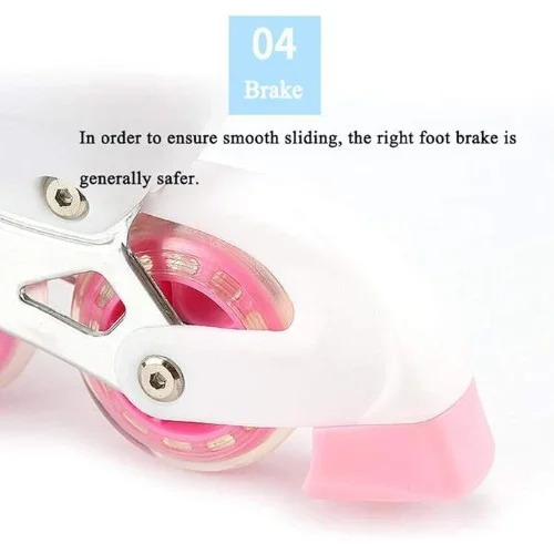 Αυξομειούμενα Πατίνια Rollers με Φωτιζόμενους Τροχούς και Φρένο Νο 35-38 Unisex Αυξομειούμενα Πατίνια Rollers με Φωτιζόμενους Τροχούς και Φρένο Νο 35-38 Unisex