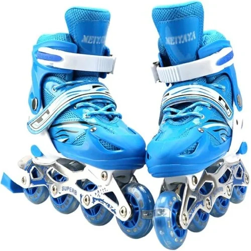 Αυξομειούμενα Πατίνια Rollers με Φωτιζόμενους Τροχούς και Φρένο Νο 35-38 Unisex Αυξομειούμενα Πατίνια Rollers με Φωτιζόμενους Τροχούς και Φρένο Νο 35-38 Unisex